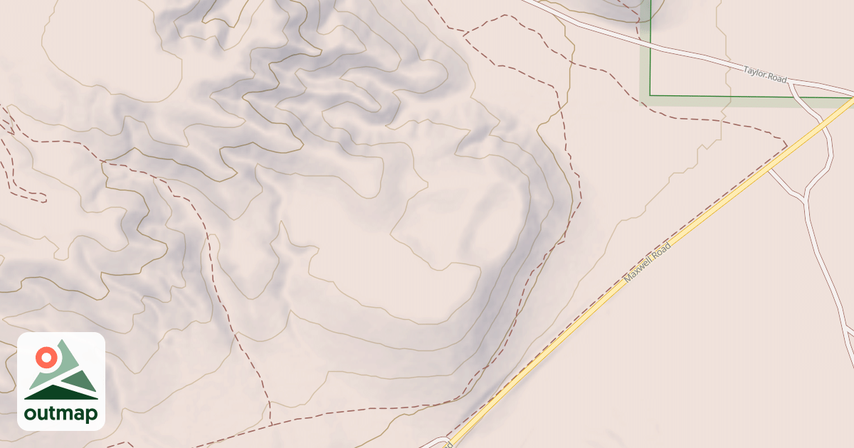 Map of Tomahawk Motorcycle Trail B Loop