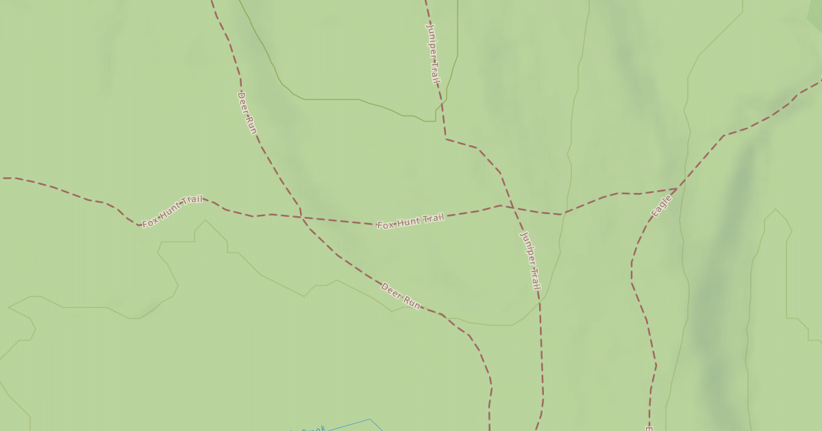 Map preview of Fox Hunt Trail