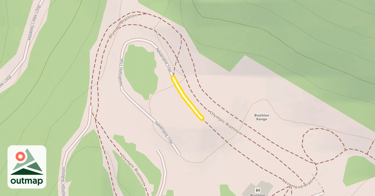 Map of Neverland Trail