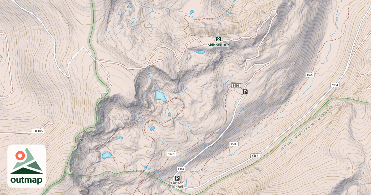 Map of HAGERMAN PASS
