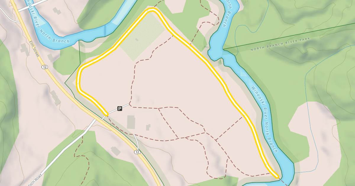 Map preview of North Branch Trail