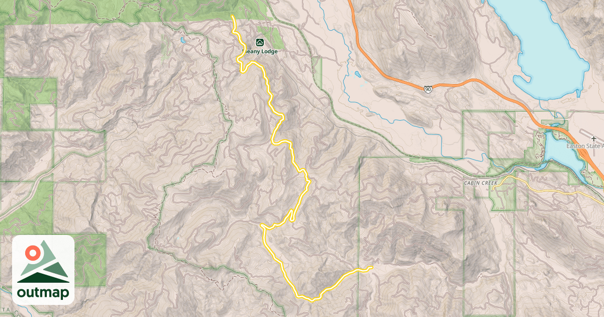 Map of Forest Road 41
