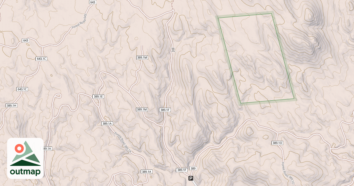 Map of BURNT FORK BR 1F