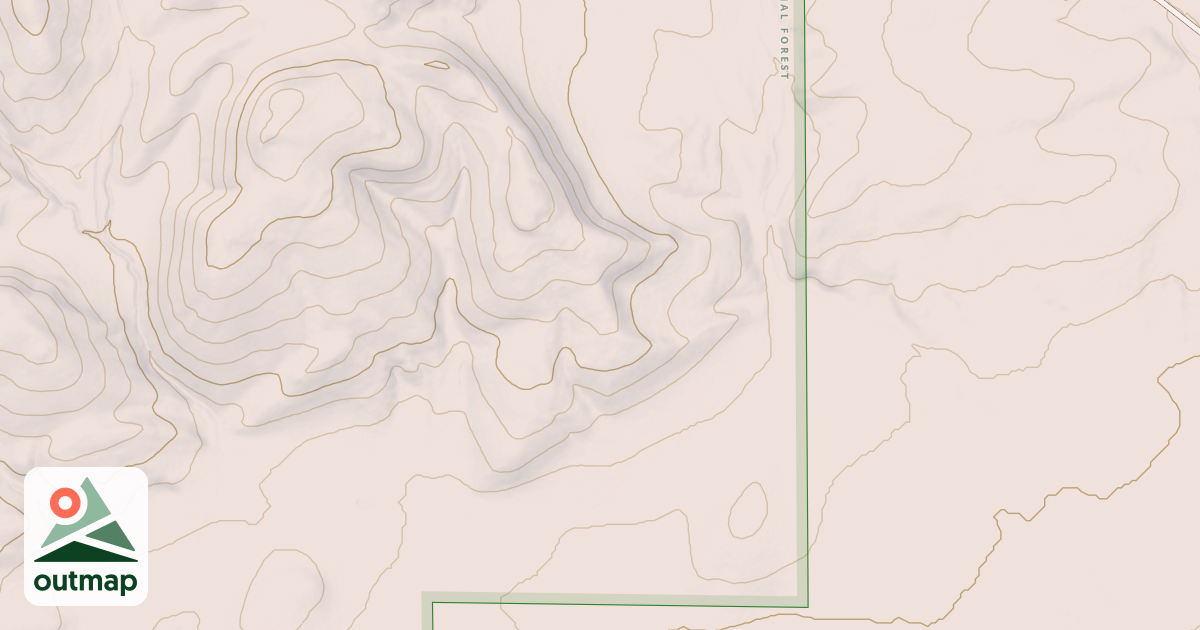 Map of USFS Motor Vehicle Use Map Roads {21FF94ED-44B1-4981-8930-5037959CABD3}