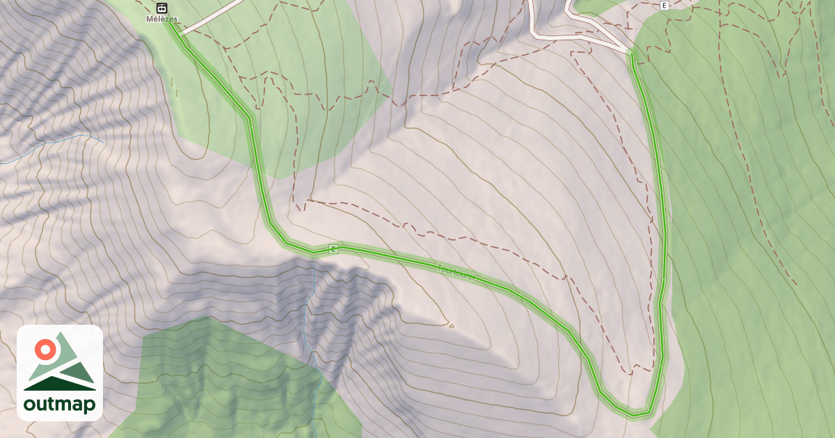 Map of Tourtourel