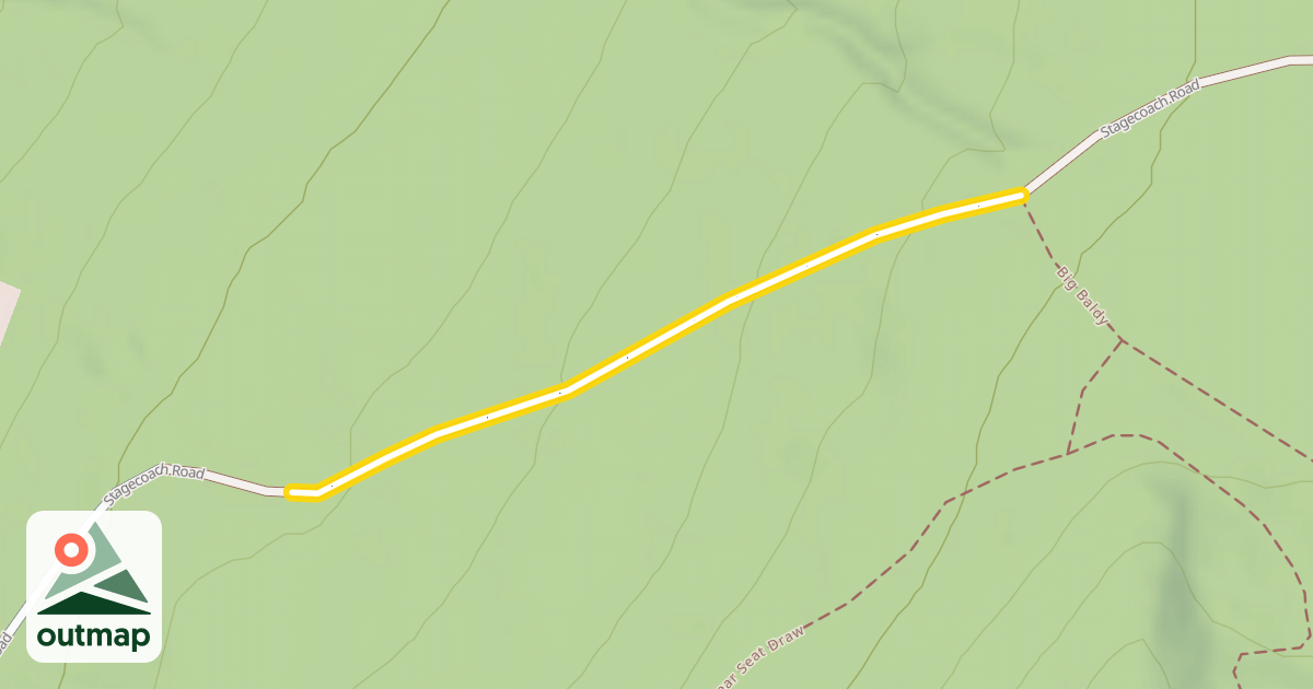 Map of Stagecoach Road