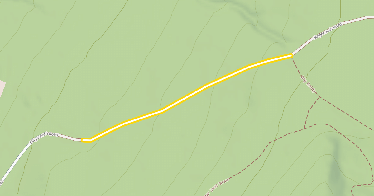 Map preview of Stagecoach Road
