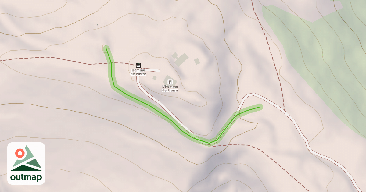 Map of Combe de la Mayt