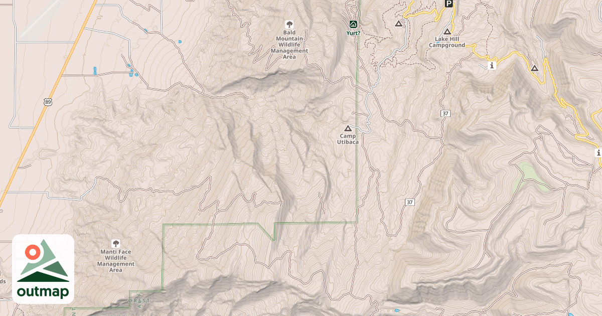 Map of BENCH ROAD