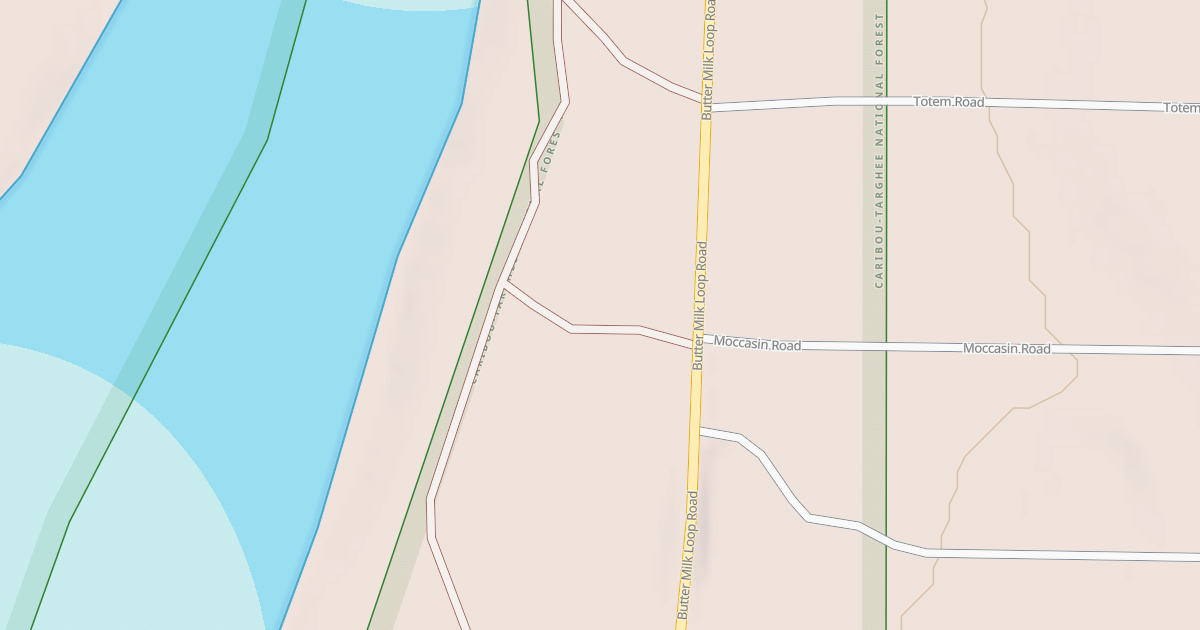 Map preview of Lakeside Trail B