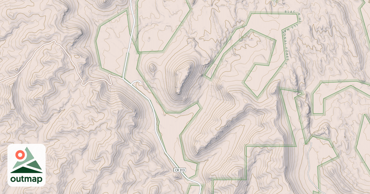 Map of CARROLL CREEK BR 1G