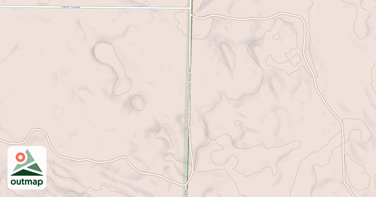 Map of Forest Riders Trails