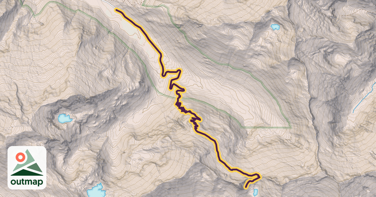 Map of Lennox Creek Trail