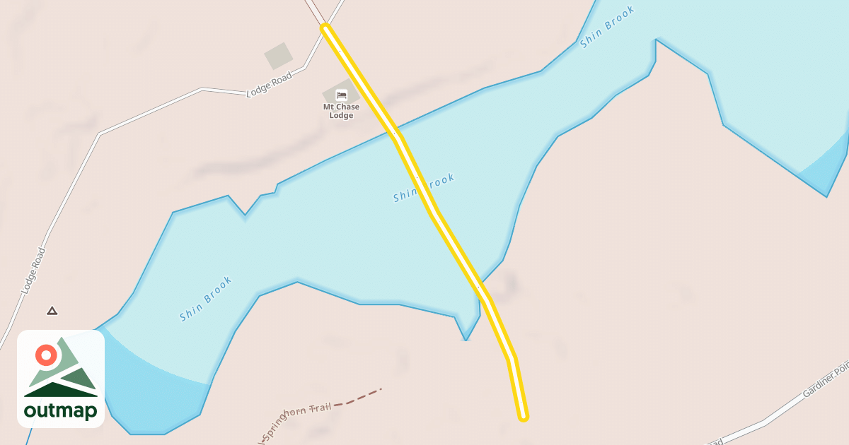 Map of Upper Shin Crossing