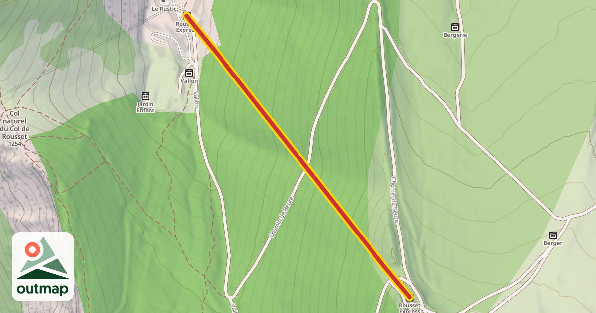 Map of Rousset Express