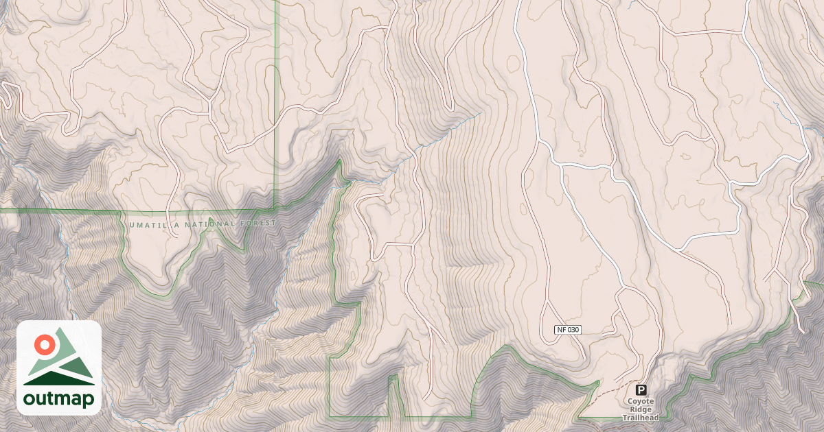 Map of COYOTE