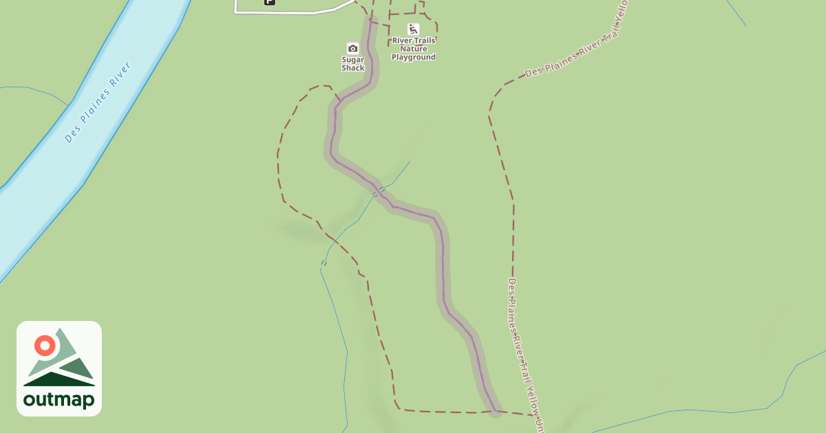 Map of Grove Portage Trail