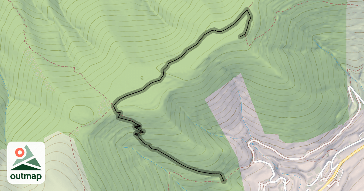 Map of Chemin des Cabanes