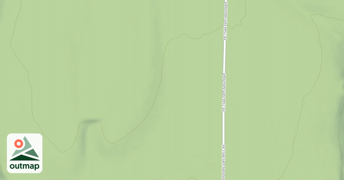 Map of USFS National Forest System Roads {DC9EE7C0-CB09-4D00-8287-FDD4BF33DBB9}