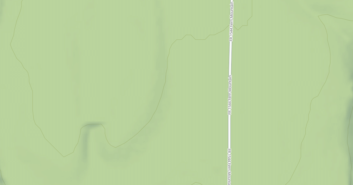 Map preview of USFS National Forest System Roads {DC9EE7C0-CB09-4D00-8287-FDD4BF33DBB9}