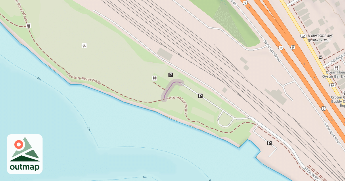 Map of Croton RiverWalk