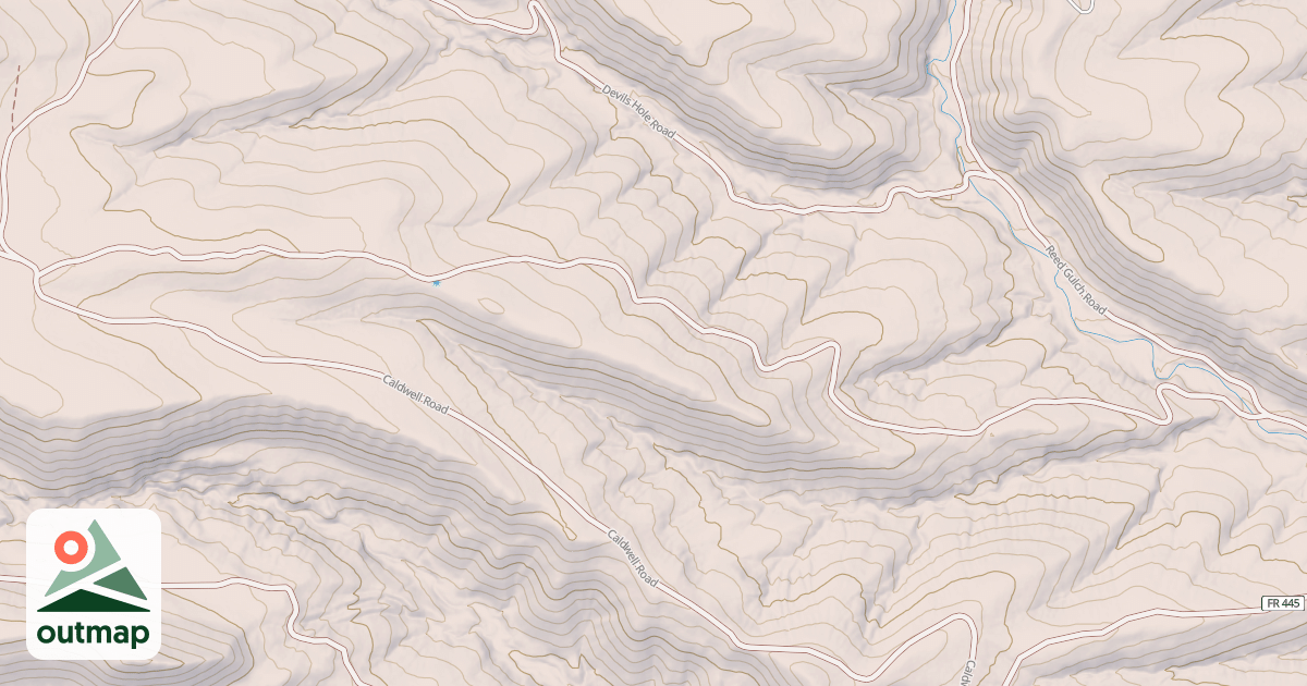 Map of 443