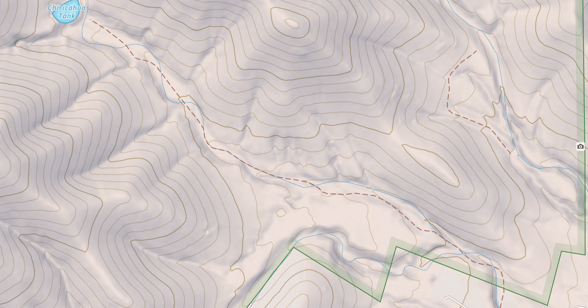 Map preview of CHIRICAHUA TANK