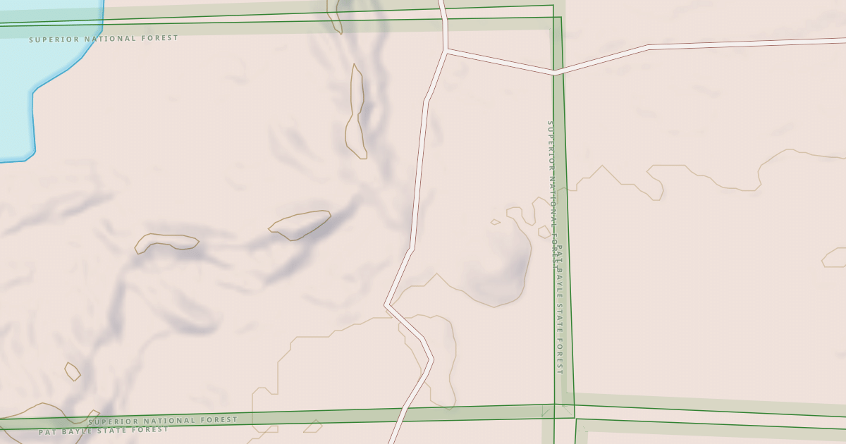 Map preview of EXPRESSWAY SNOWMOBILE ROUTE