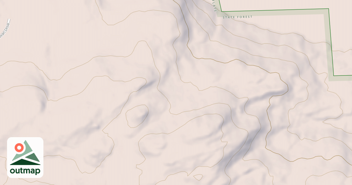Map of 7 Springs Trail
