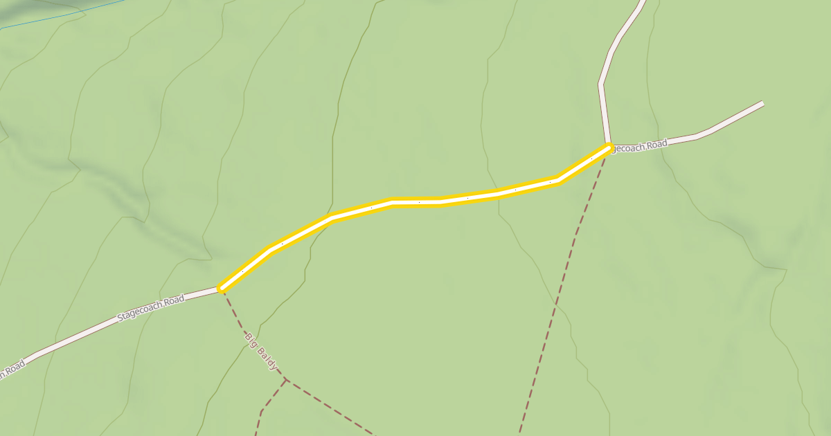 Map preview of Stagecoach Road