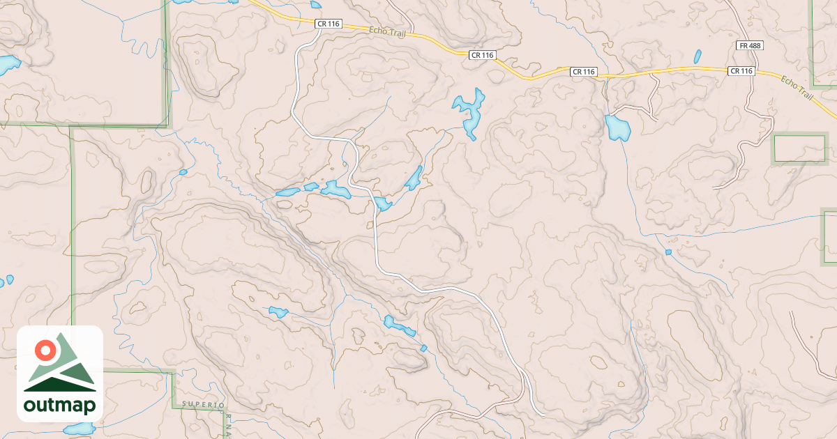 Map of CAMP 97