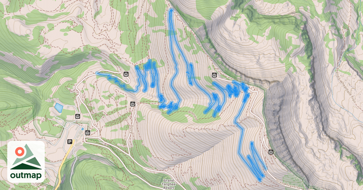 Map of Tall Cool One