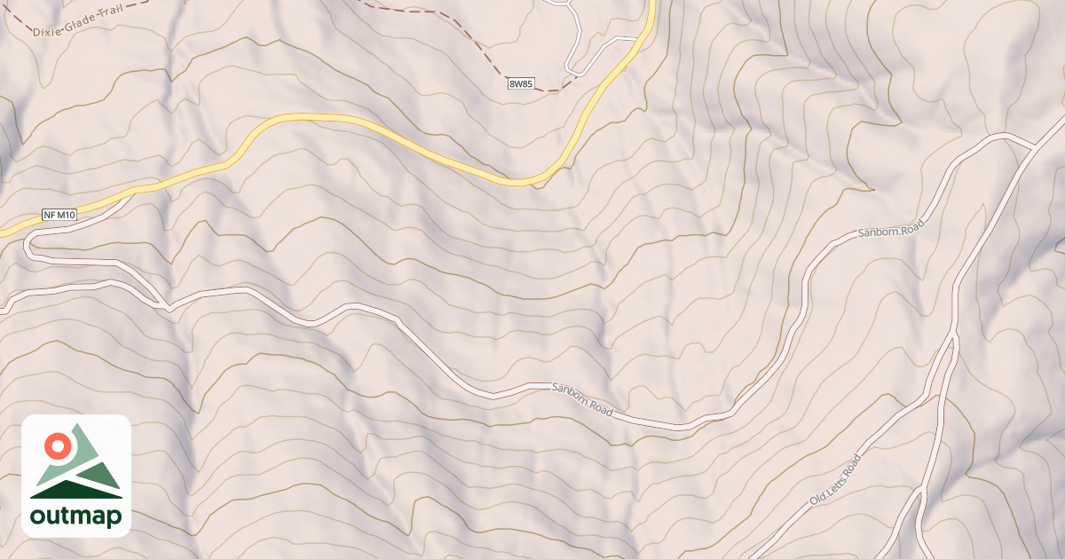 Map of SANBORN