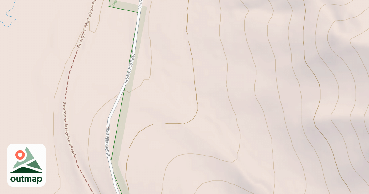 Map of BROWNSVILLE BR 1L