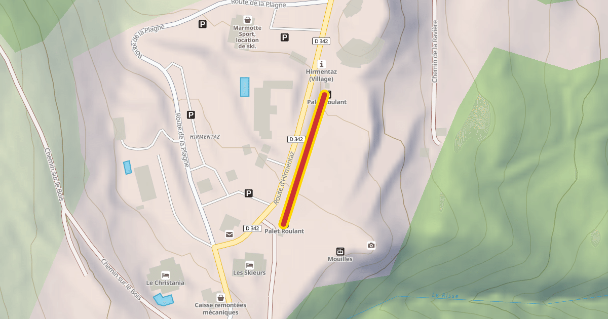 Map preview of Palet Roulant