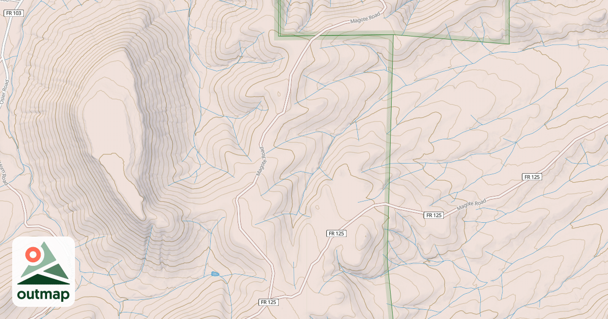 Map of MAGOTE