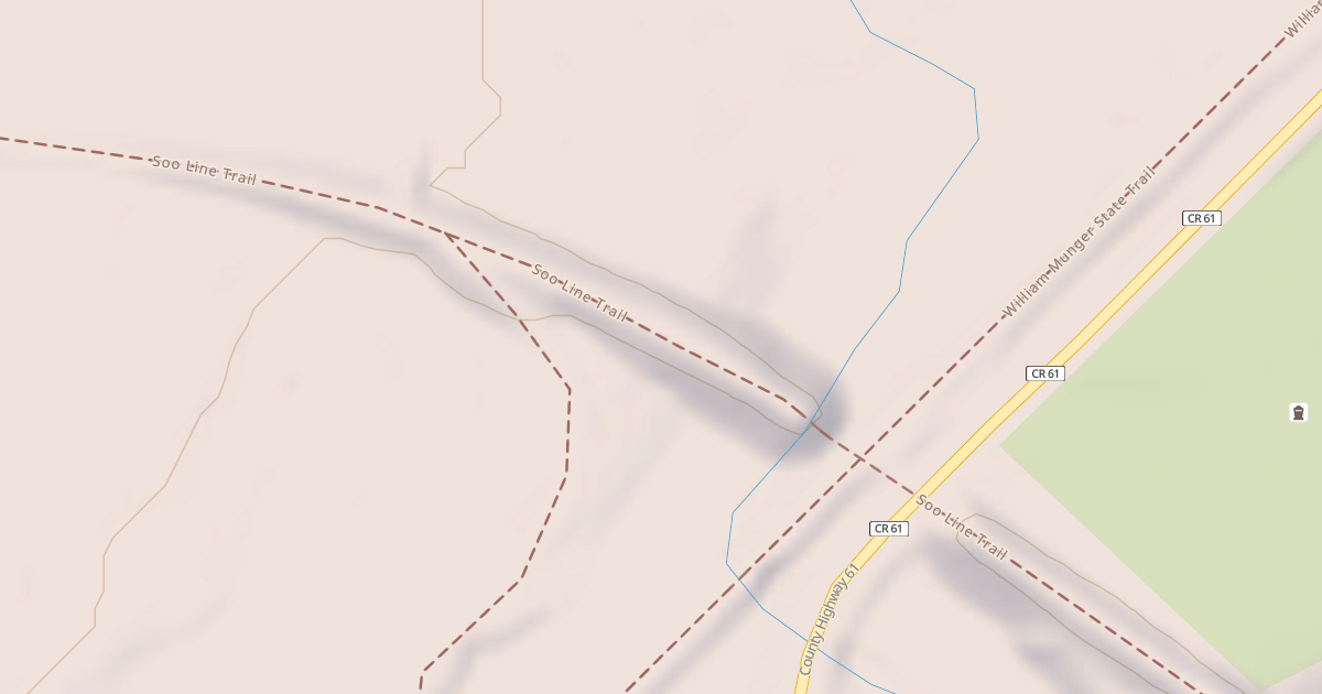 Map preview of Soo Line South: Carlton