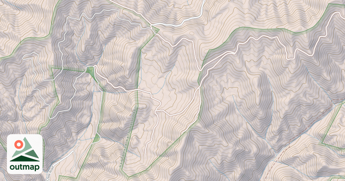 Map of SHUT IN GAP
