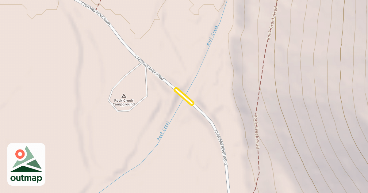 Map of Chiwawa River Road