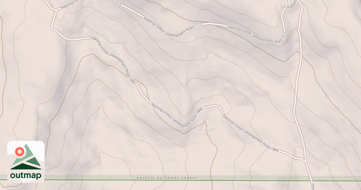 Map of JENKINS CREEK