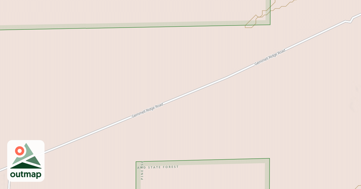 Map of Blue Ox State Trail MS84.029