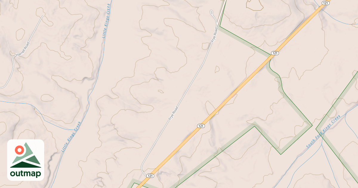 Map of FRYE