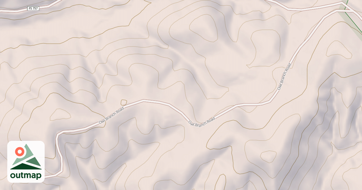 Map of OWL BRANCH
