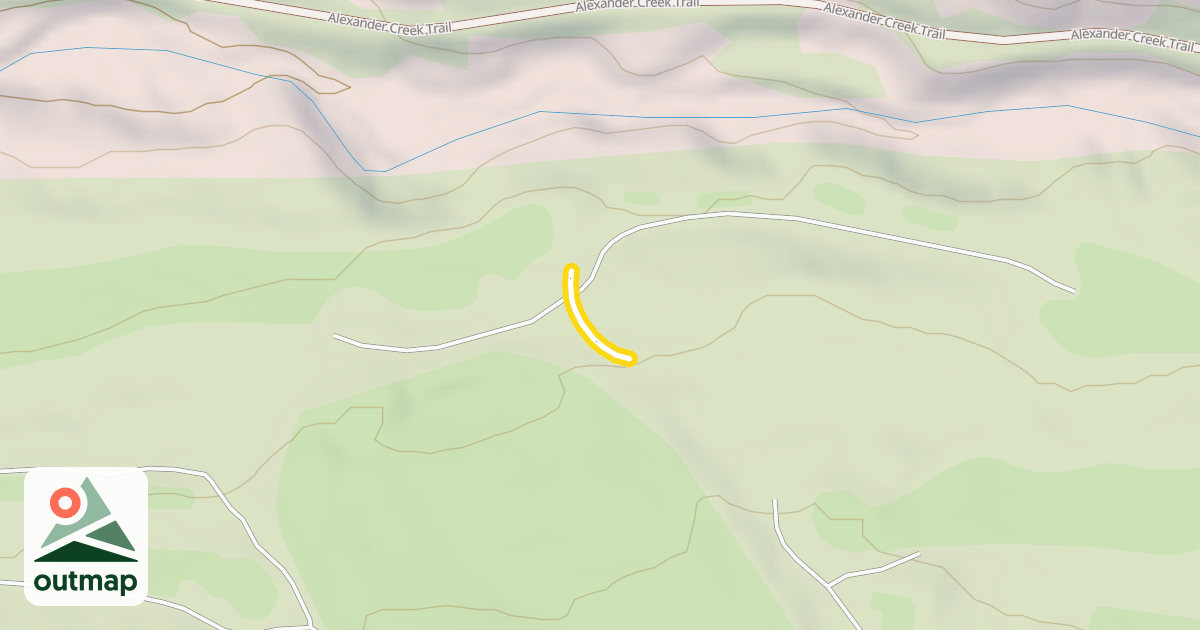 Map of Cullens Cutoff