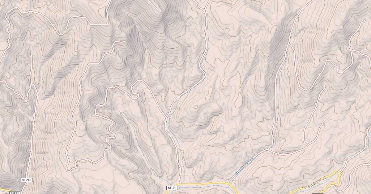 Map preview of FIELDS PEAK/MCCLELLAN THD MRS
