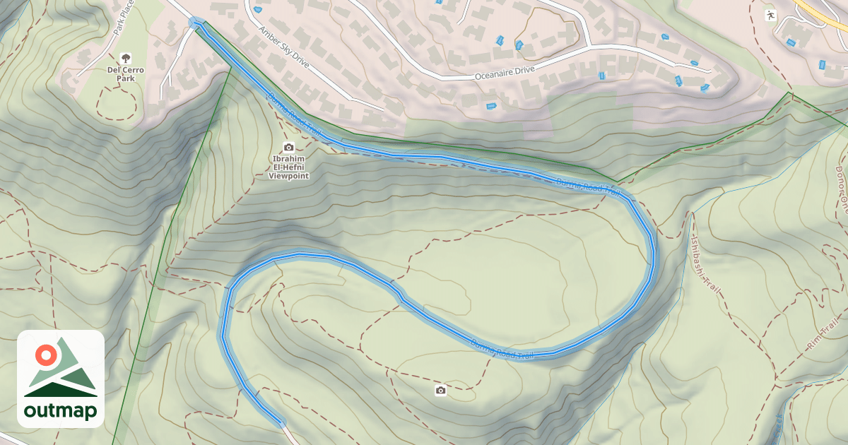 Map of Burma Road Trail