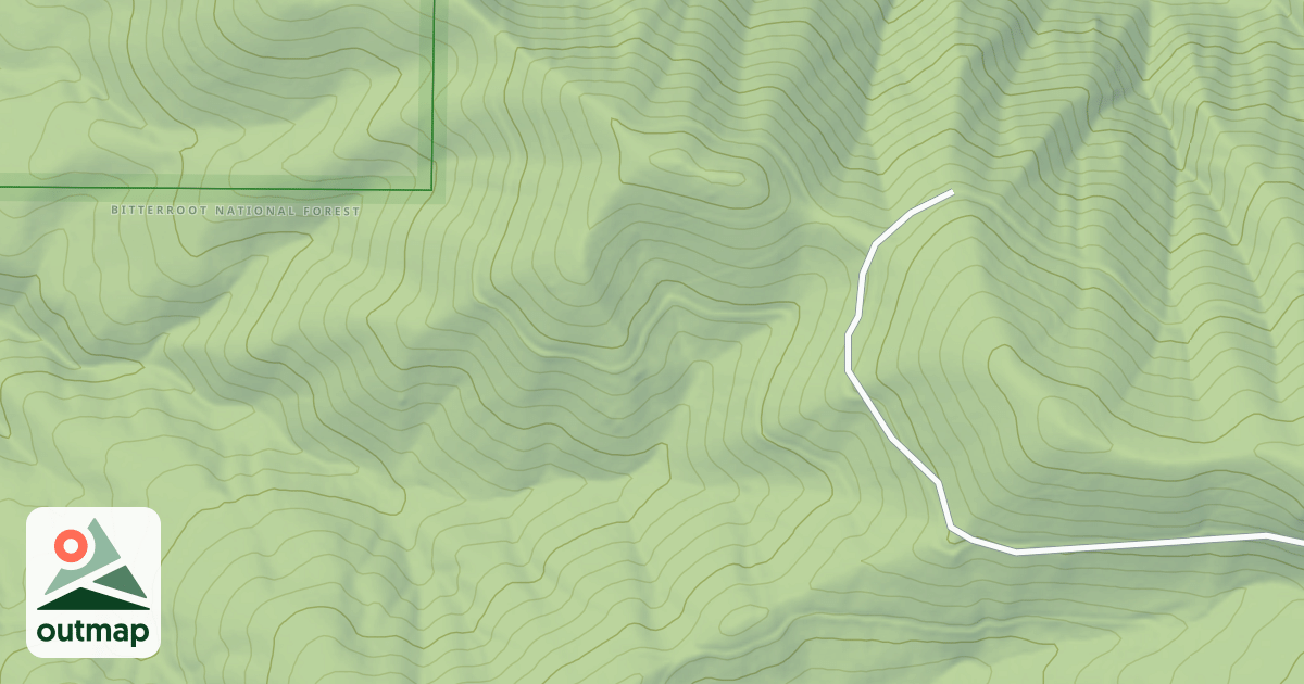 Map of (FDR) DITCH CREEK