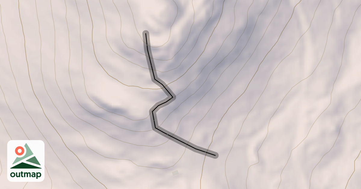 Map of Upper Galloping Goose