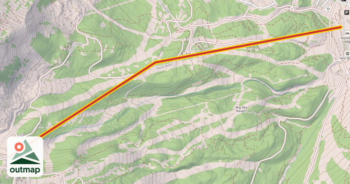 Map of Explorer Gondola