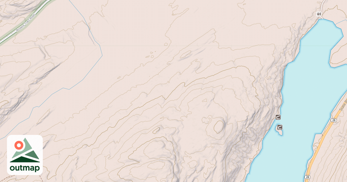 Map of Mike Norris Trail